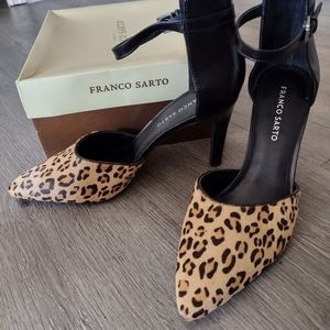 COPY - Franco Sarto leopard print heels